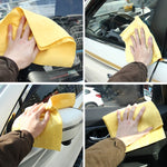 Asciugamano KANEED in camoscio sintetico, panno in camoscio super assorbente in PVA per un'asciugatura rapida dell'auto, dimensioni: 43 x 32 x 0,2 cm, Drying Towel Super Absorbent PVA Shammy Cloth, UK Stock Drying Towel Super Absorbent PVA Shammy Cloth...