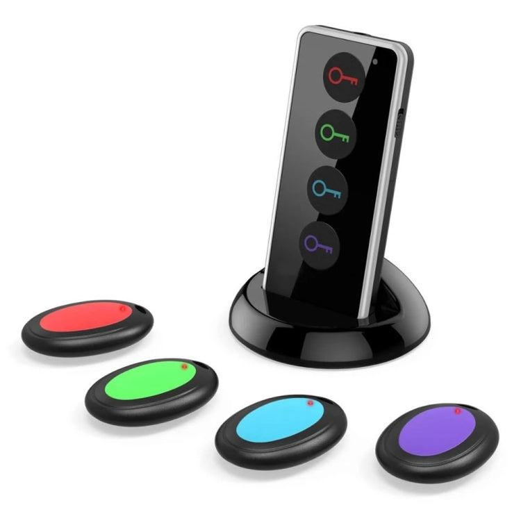 Trovachiavi wireless con torcia LED e 4 ricevitori