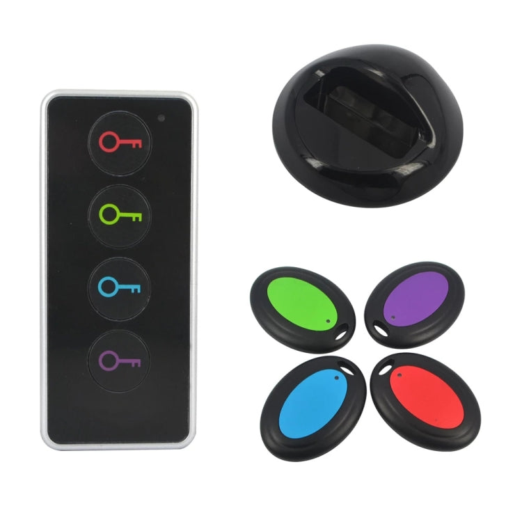 Trovachiavi wireless con torcia LED e 4 ricevitori
