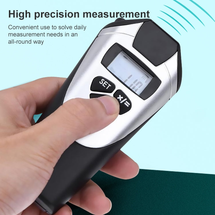 Misuratore distanza ad ultrasuoni 2-60 piedi con LCD