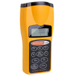 Misuratore di distanza ad ultrasuoni LCD 1,8" con laser rosso