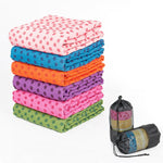 Tappetino yoga lavabile lungo in microfibra ispessimento antiscivolo, consegna colore casuale, 183x63cm Random Color