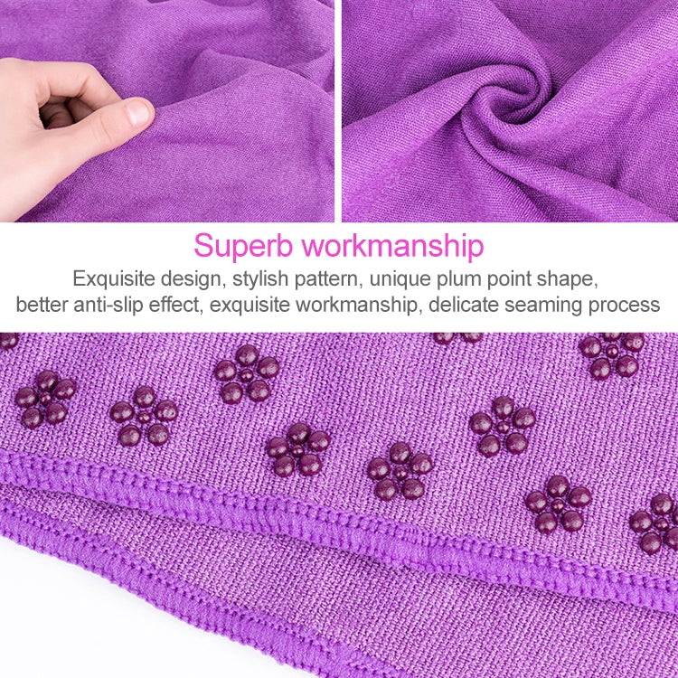 Tappetino yoga lavabile lungo in microfibra ispessimento antiscivolo, consegna colore casuale, 183x63cm Random Color