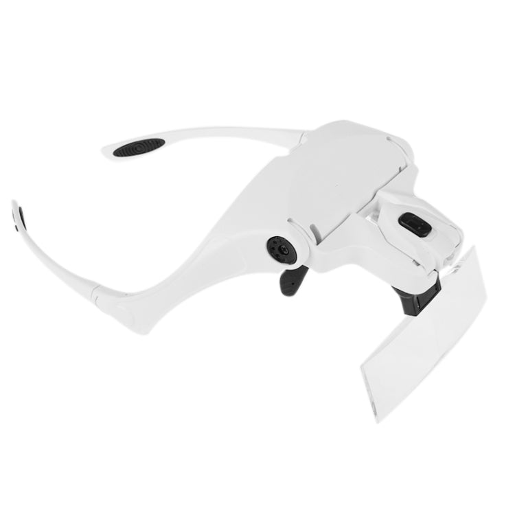 Lente d'ingrandimento 5 lenti 1.0X-3.5X con luci LED bianca