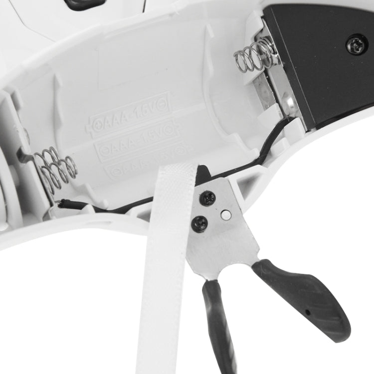 Lente d'ingrandimento 5 lenti 1.0X-3.5X con luci LED bianca