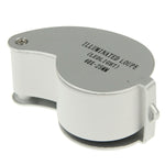 Lente d'ingrandimento per gioielli 40X con LED 25mm