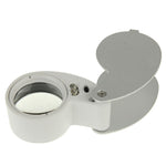 Lente d'ingrandimento per gioielli 40X con LED 25mm