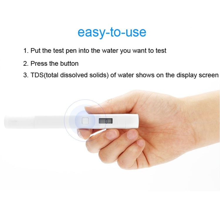 Tester purezza acqua Xiaomi originale TDS portatile