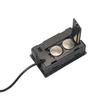 Mini termometro digitale LCD per frigorifero/congelatore, dimensioni inserto 46 mm x 26,6 mm, lunghezza cavo 1 m, PT-2