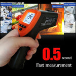 Termometro a infrarossi DT-8380 -50 a 550 °C