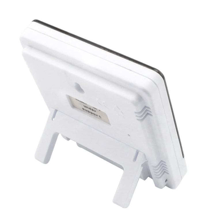 Misuratore digitale di temperatura e umidità LCD da 3,8 pollici con orologio/calendario (HTC-1), HTC-1