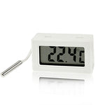 Mini termometro digitale per interni LCD, bianco, LCD Thermometer