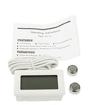 Mini termometro digitale per interni LCD, bianco, LCD Thermometer