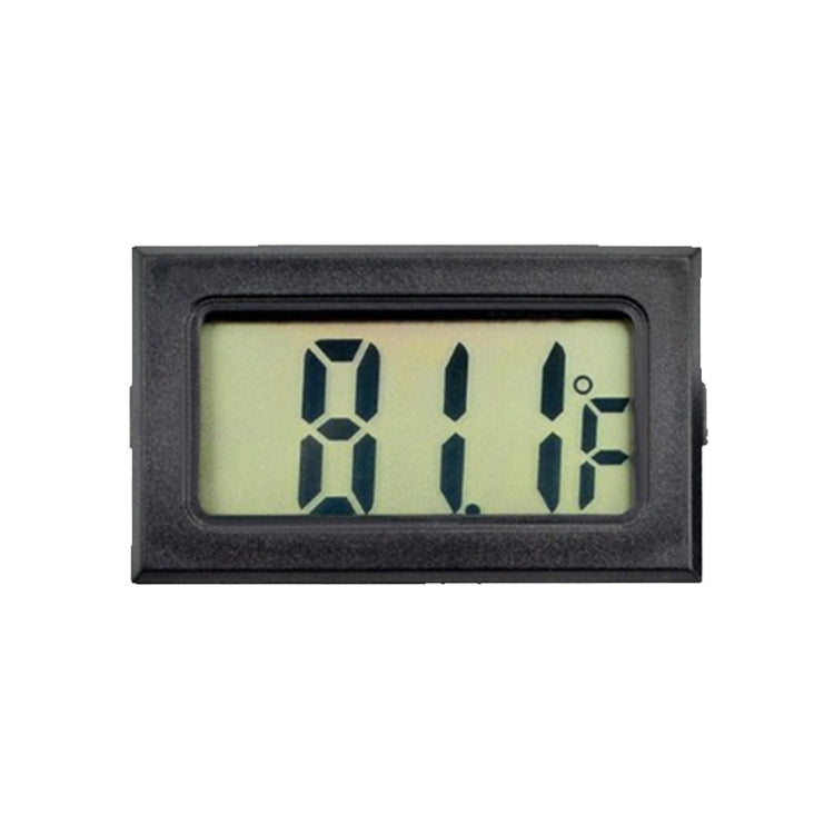Mini termometro digitale per interni LCD (display Fahrenheit), bianco, (Fahrenheit Display)(White), (Fahrenheit Display)(Black)