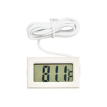 Mini termometro digitale per interni LCD (display Fahrenheit), bianco, (Fahrenheit Display)(White), (Fahrenheit Display)(Black)