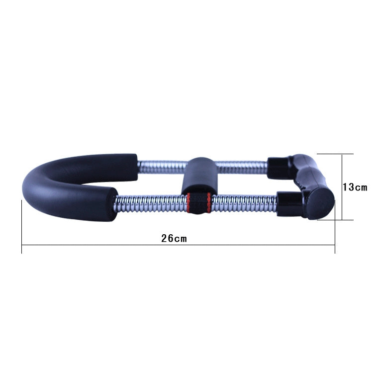 Dispositivi per esercizi di allenamento fitness per la forza del polso della mano in acciaio inossidabile, Stainless Steel Wrist Strength (Black)