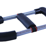 Dispositivi per esercizi di allenamento fitness per la forza del polso della mano in acciaio inossidabile, Stainless Steel Wrist Strength (Black)