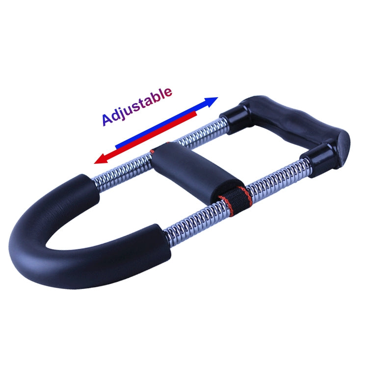 Dispositivi per esercizi di allenamento fitness per la forza del polso della mano in acciaio inossidabile, Stainless Steel Wrist Strength (Black)
