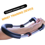Dispositivi per esercizi di allenamento fitness per la forza del polso della mano in acciaio inossidabile, Stainless Steel Wrist Strength (Black)