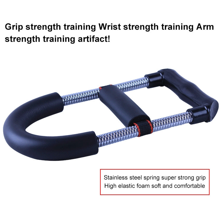 Dispositivi per esercizi di allenamento fitness per la forza del polso della mano in acciaio inossidabile, Stainless Steel Wrist Strength (Black)
