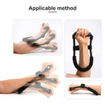 Dispositivi per esercizi di allenamento fitness per la forza del polso della mano in acciaio inossidabile, Stainless Steel Wrist Strength (Black)