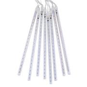Set 24 luci LED natalizie 30 cm multicolore impermeabili