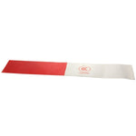 10 adesivi riflettenti per camion con avvertenze di sicurezza per cinghie per auto, dimensioni: 29,5 cm x 4,8 cm (rosso + argento), Warning Car Strap