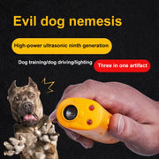 Dispositivo 3 in 1 per addestramento e allontanamento cani