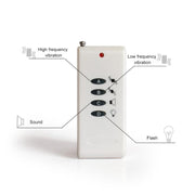 Addestramento al controllo remoto del cane elettrico, White
