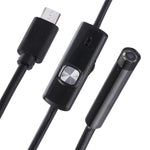 Telecamera ispezione tubo 5m diametro 7mm per Android OTG