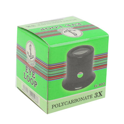 Strumento per riparazione orologi in policarbonato Eye Loop 3X / lente d'ingrandimento, Watch Magnifier