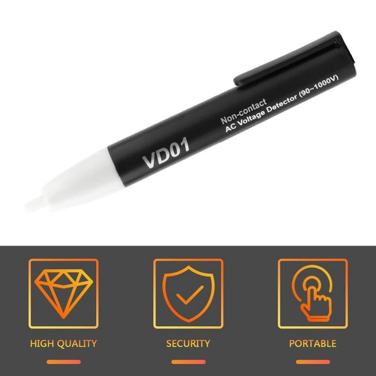 Tester elettrico CA senza contatto con penna rilevatore di tensione, Voltage Detector Pen