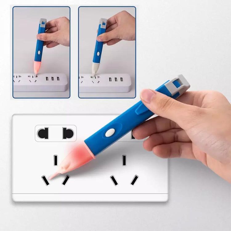 Rilevatore di avviso di tensione CA senza contatto a penna 90 V-1000 V, 90V-1000V Blue, 90V-1000V
