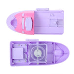 Set macchine per timbri nail art fai da te in plastica