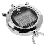 PS528 Cronometro in metallo Cronografo professionale LCD digitale portatile Contatore sportivo con cinturino, PS528