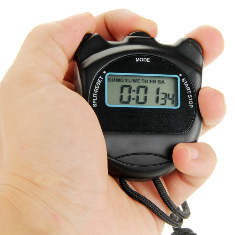 Cronometro PS50 Cronografo professionale LCD digitale portatile Contatore sportivo con cinturino, PS50