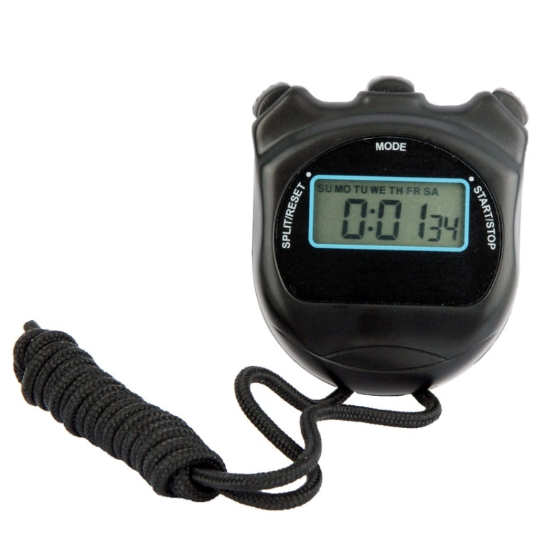 Cronometro PS50 Cronografo professionale LCD digitale portatile Contatore sportivo con cinturino, PS50