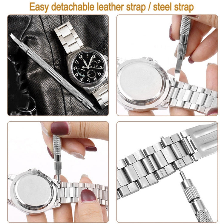 Pratico strumento di rimozione della barra a molla + rimozione del perno per sostituire il polso del cinturino, Strap Handling Tool