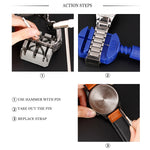 20 set di strumenti per la riparazione di orologi, set di cacciaviti, apricasse, 20 in 1