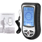 8 in 1 (altimetro + meteo + altitudine + bussola + termometro + orologio + calendario + retroilluminazione a LED) Orologio altimetro digitale multifunzione bussola, 8 in 1