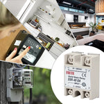 Relè a stato solido CA 24-480 V SSR-40DA ingresso CC 3-32 V