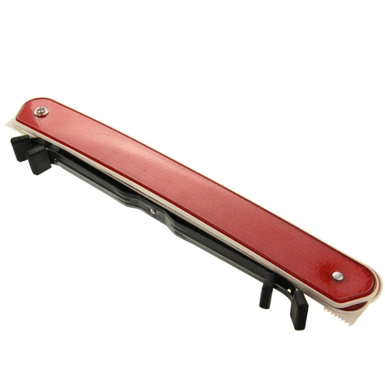 Pannello di avvertenza di sicurezza triangolare riflettente pieghevole, dimensioni: 39,5 cm x 35 cm, Foldable Reflective Board