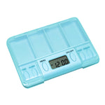 Promemoria portatile trasparente per pillole da viaggio
