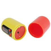 Portachiavi portatile con scatola per farmaci, promemoria per pillole, timer, Medicine Reminder