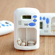 Scatola di medicinali promemoria per pillole con timer multi-allarme portatile intelligente