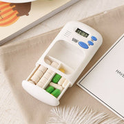 Scatola di medicinali promemoria per pillole con timer multi-allarme portatile intelligente