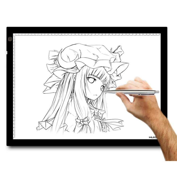 Huion A3 Scatola luminosa a LED da tavolo luminoso Tatoo da 23,5 pollici, A3