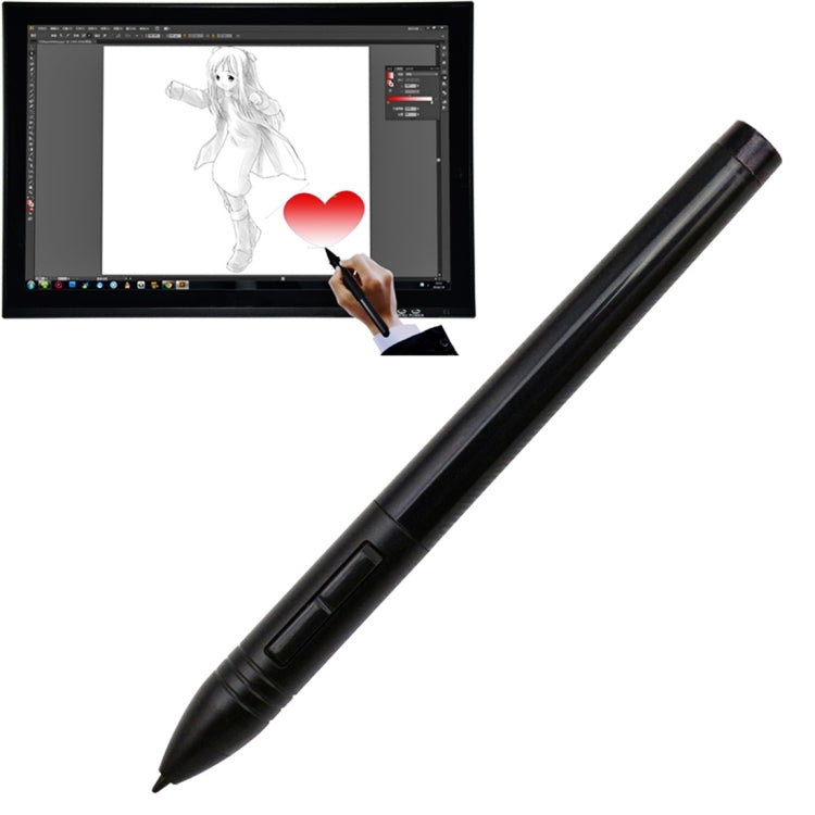 Huion P801 Penna digitale USB ricaricabile Stilo Mouse Digitizer per tavoletta grafica Huion, P80