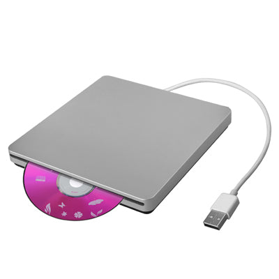 Driver DVD-RW ottico portatile USB 2.0 slot-in, Plug and Play