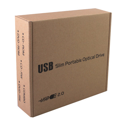 Driver DVD-RW ottico portatile USB 2.0 slot-in, Plug and Play